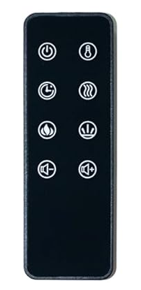 Electric Fireplace Inserts with 3 Flame & Top Light, Thermostat, 750/1500W, Crackling Sound, Logs & Crystals, Timer